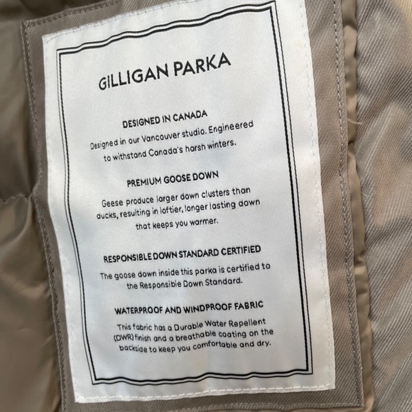 Aritzia Babaton beige size M parka - Picture 4 of 6
